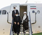 رئیس جمهوری وارد شهرکرد بام ایران شد