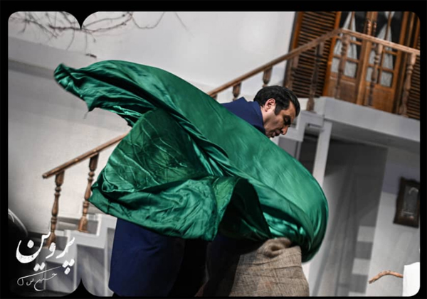 عکس | جنجالی ترین نقش و بازی &laquo;امین زندگانی&raquo; در نمایش &laquo;پروین&raquo;