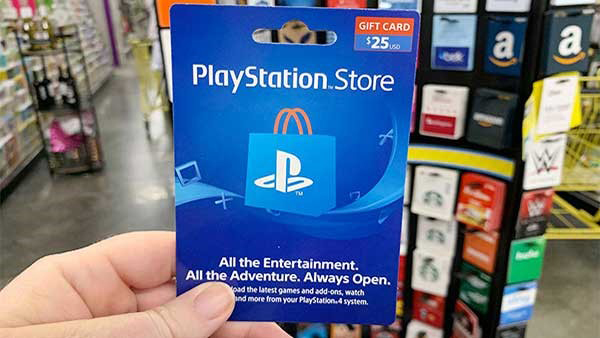 گیفت کارت پلی استیشن | گیفت استاپ