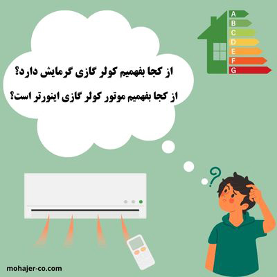 سوالات متداول در ارتباط با کولر گازی از کجا بفهمیم موتور کولر گازی اینورتر است