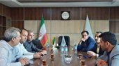 دیدار مسئولین شهرستان فیروزکوه با مدیر کل بنیاد مسکن استان تهران