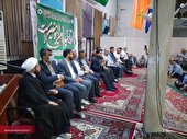 حضور نماینده مجلس شورای اسلامی در میان نمازگزاران شهرک مهدیه