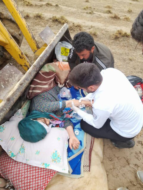 عکس | نجات بیمار قلبی با &laquo;لودرلانس&raquo;