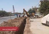 لوله گذاری برای ارتقا کیفی آب شرب شاطره
