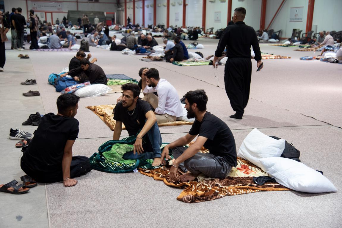 موکب نمایشگاه بین المللی شهر اربیل پذیرای زاِئران حسینی از مرز تمرچین