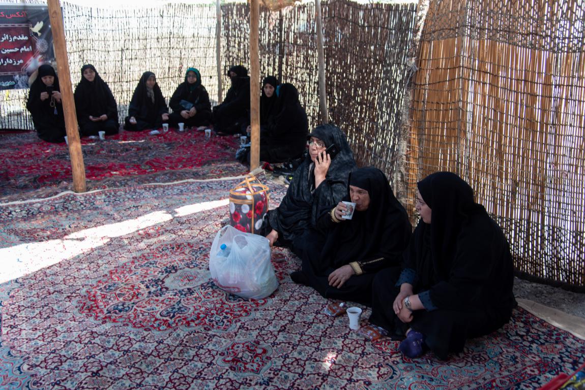 گزارش تصویری تردد زائران اربعین حسینی از مرز تمرچین گزارش تصویری تردد زائران اربعین حسینی از مرز تمرچین