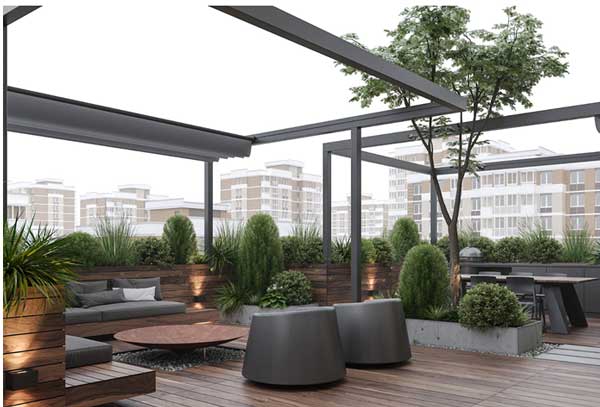 چگونه در پشت بام خانه خود روف گاردن بسازیم؟