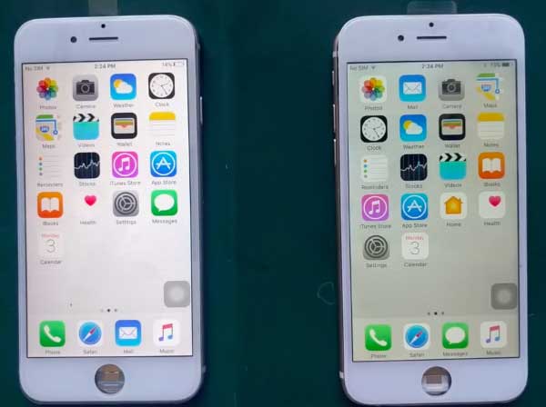 ال سی دی اصلی و کپی