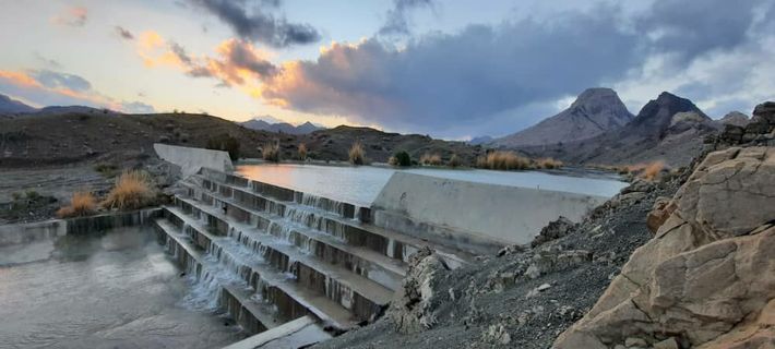 سازه‌های آبخیزداری شهرستان بشاگرد سالانه ۴۰ میلیون متر مکعب روان آبِ سیلاب را ذخیره می‌کنند.