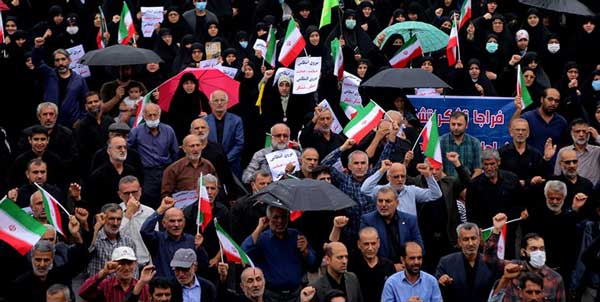 اتمام حجت | جوشش یاران رسول الله (ص) زیر باران و آفتاب علیه اغتشاشگران