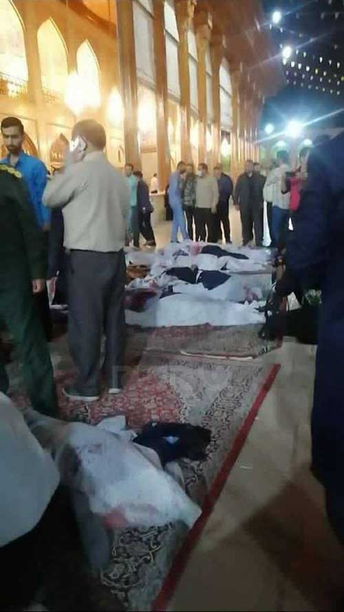 عکس و فیلم | حمله تروریستی در حرم شاهچراغ (ع) شیراز | در حال بروزرسانی