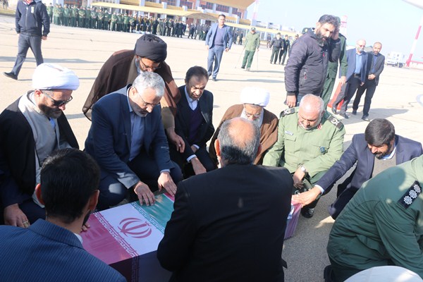 ورود 5 شهید گمنام به شهرکرد مرکز استان چهار محال و بختیاری