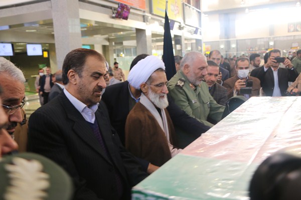 ورود 5 شهید گمنام به شهرکرد مرکز استان چهار محال و بختیاری