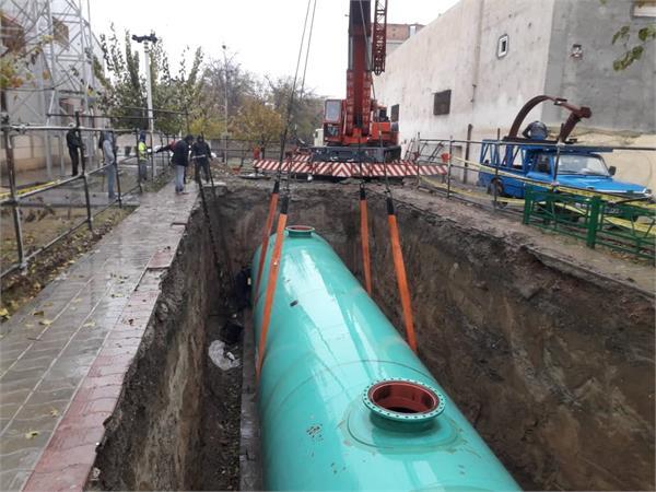 چرا مخازن آب اضطراری نصب شد ؟​​