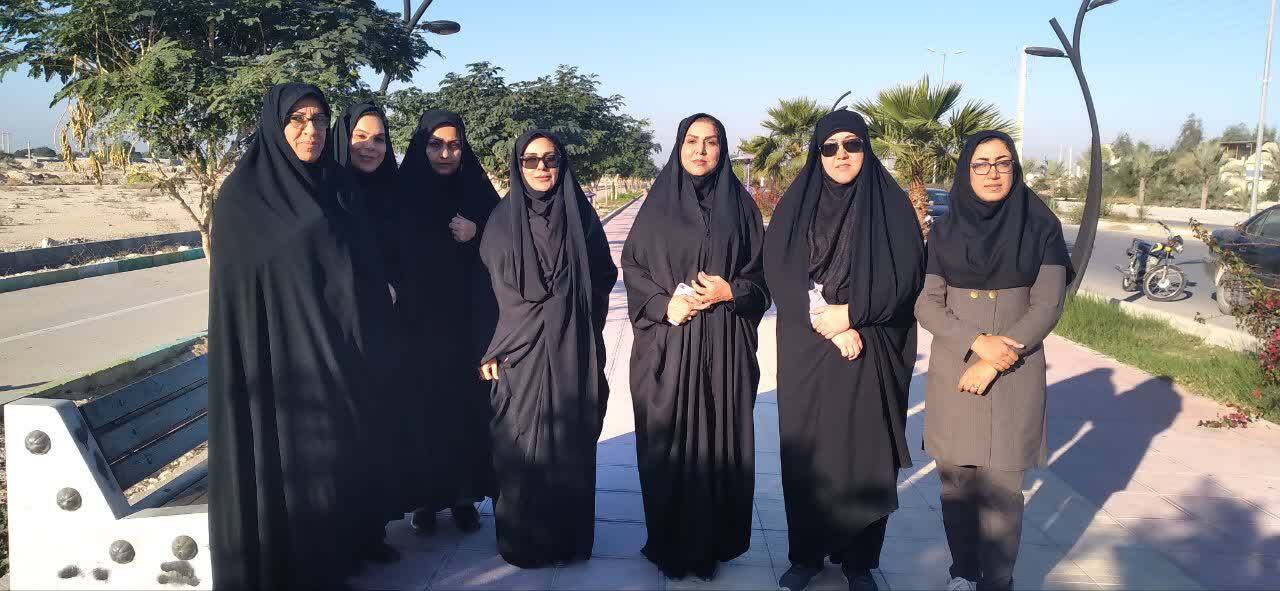 پیاده روی بانوان شاغل ادارات