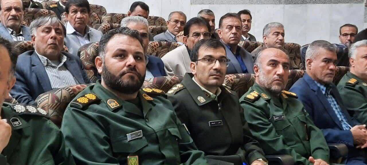 مراسم تودیع و معارفه فرمانده انتظامی شهرستان دشتستان