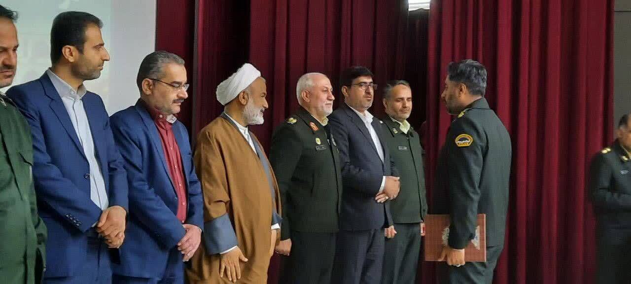 مراسم تودیع و معارفه فرمانده انتظامی شهرستان دشتستان