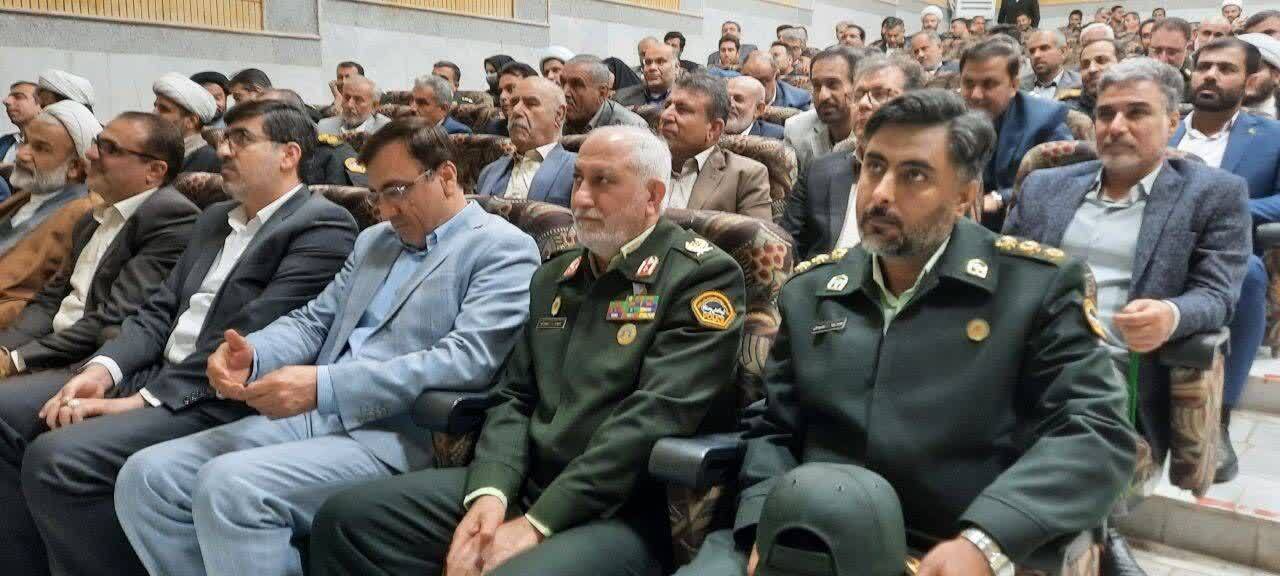 مراسم تودیع و معارفه فرمانده انتظامی شهرستان دشتستان