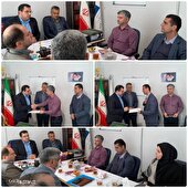 مراسم تکریم و معارفه رئیس اداره منابع آب شهرستان های کردکوی، بندرگز و ترکمن برگزار شد