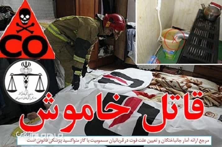 افزایش ۳۷ درصدی تعداد جانباختگان براثر گازگرفتگی در استان افزایش ۳۷ درصدی تعداد جانباختگان براثر گازگرفتگی در استان