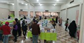 چهل و دومین نمایشگاه کتاب و بازی‌های فکری هلدینگ پتروپالایش اصفهان به مناسبت دهه مبارک فجر برپا شد