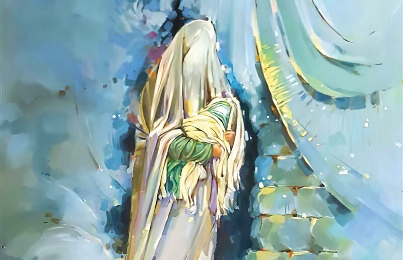 شکاف خانه کعبه فقط به عشق علی(ع)