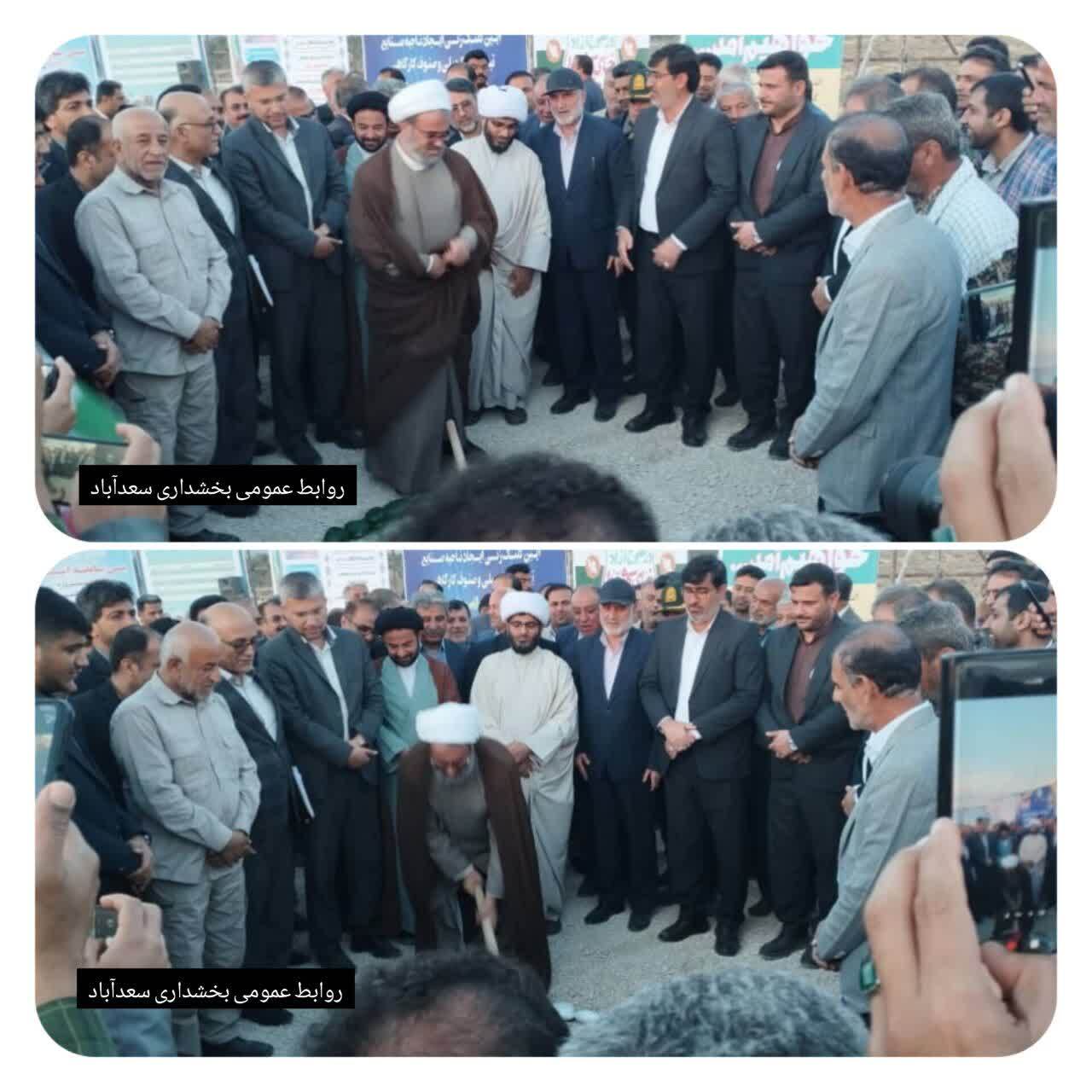 افتتاح و کلنگ زنی پروژه های عمرانی در شهرستان دشتستان