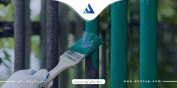 زنگ زدگی لوله داربست
