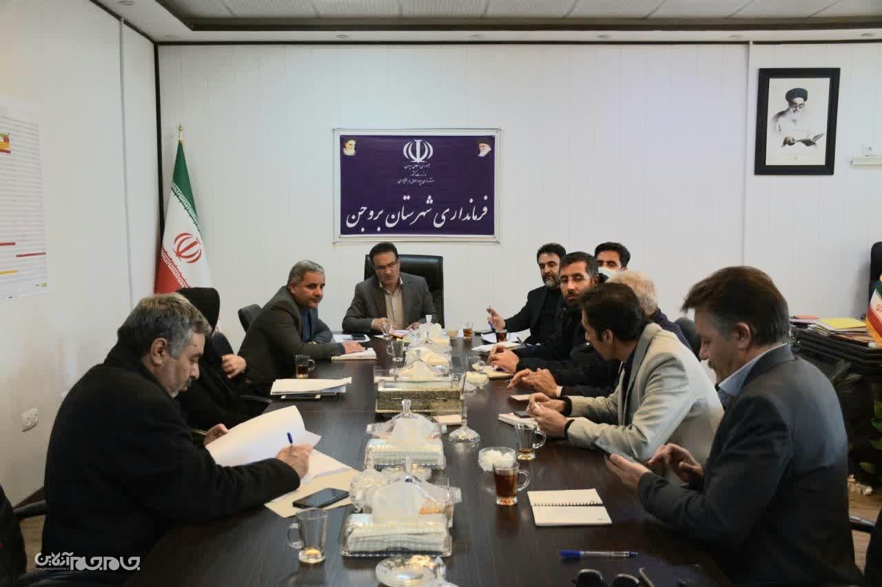 کارگروه ساماندهی بازار املاک و مسکن شهرستان بروجن برگزار شد