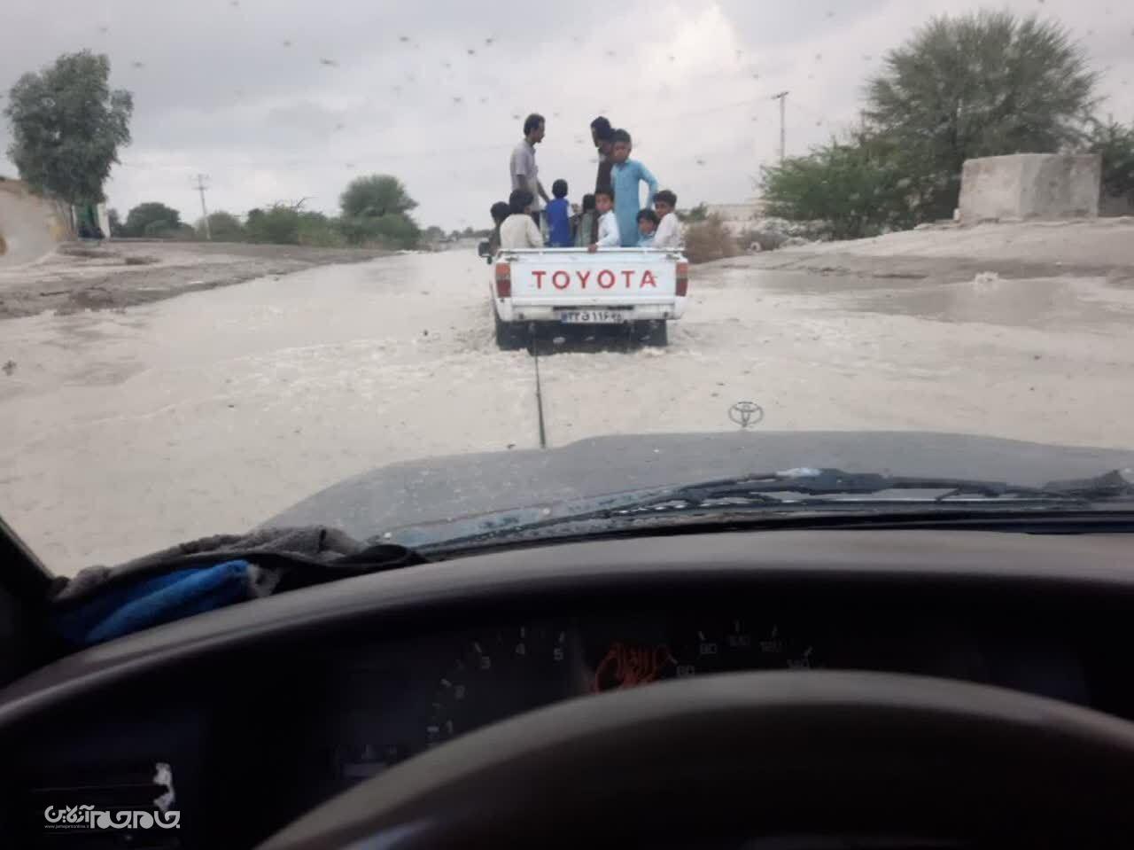 حضور گروه‌های جهادی در مناطق سیل‌زده