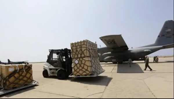 حزب‌الله: آمریکا در کنار یک محموله کمک به غزه، 100 هواپیمای حامل موشک می‌فرستد