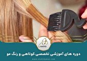 دوره‌ های آموزشی تخصصی کوتاهی و رنگ مو
