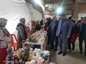 بازارچه نوروزی  بانوان کارآفرین افتتاح شد