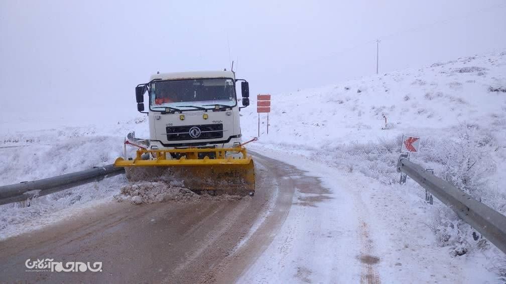 برف روبی بیش از ۲ هزار کیلومتر از محورهای خراسان شمالی برف روبی بیش از ۲ هزار کیلومتر از محورهای خراسان شمالی