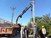 اصلاح شبکه برق بعضی مناطق خرمشهر