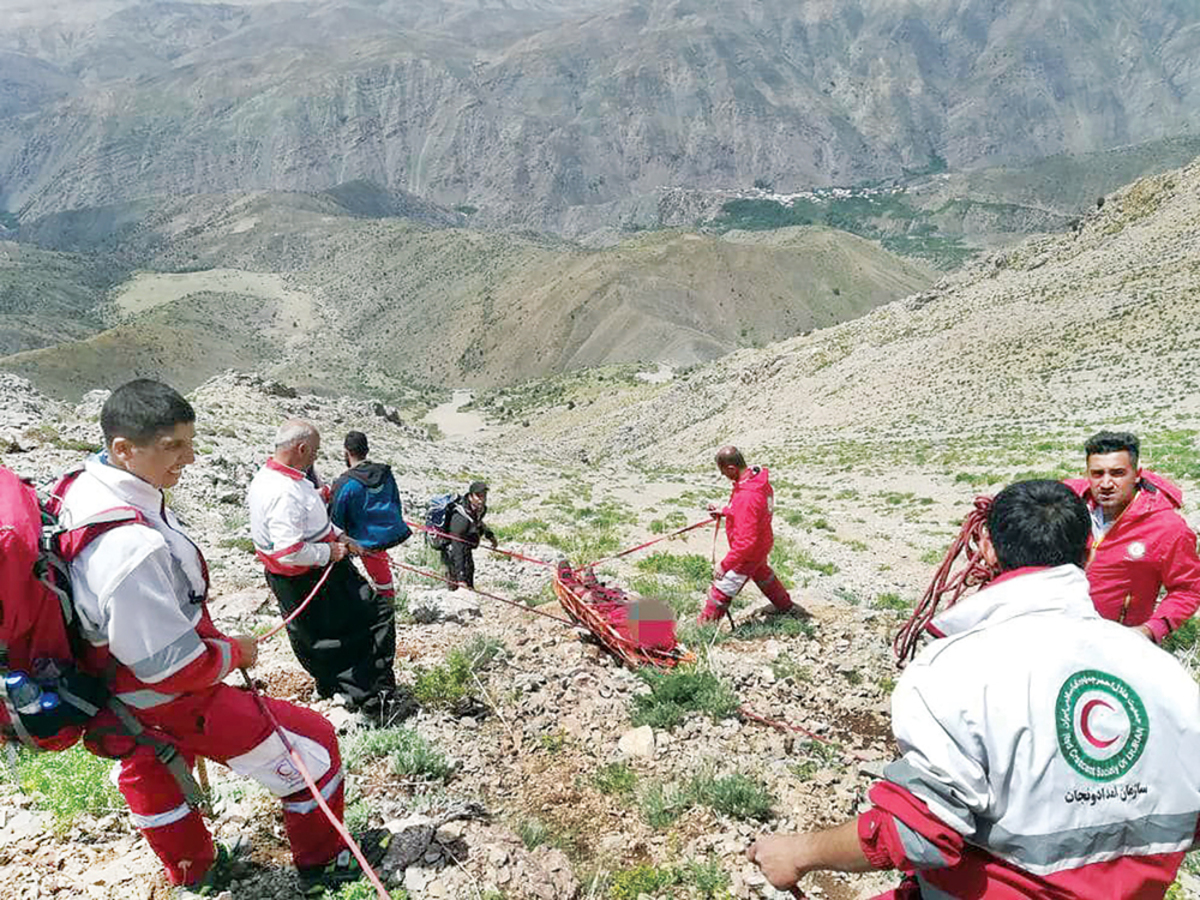 ۷۶ساعت در جست‌وجوی خلبان پاراگلایدر