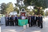 تجدید بیعت در گلستان شهدا اصفهان با آرمان‌های شهدا