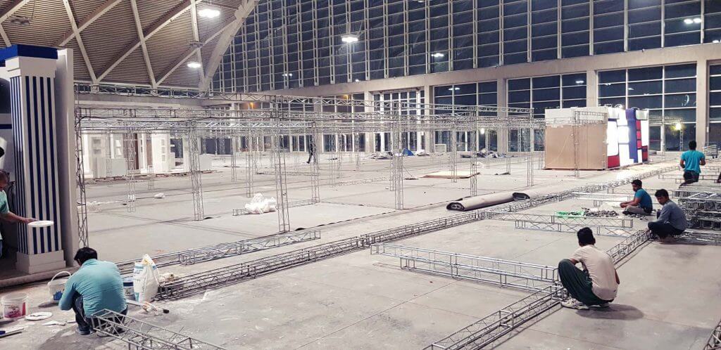 اسپیس فریم نمایشگاهی و نحوه اجاره آن