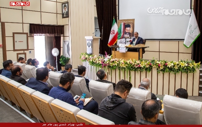 نشست خبری بازرس کل و مدیر کل سازمان بازرسی چهارمحال و بختیاری با اصحاب رسانه و فعالان خبری