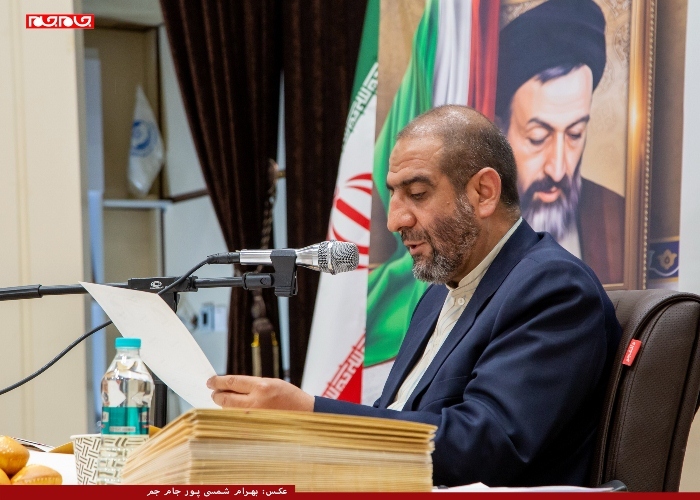 نشست خبری بازرس کل و مدیر کل سازمان بازرسی چهارمحال و بختیاری با اصحاب رسانه و فعالان خبری