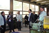 بازدید رییس مرکز تحقیقات و تعلیمات حفاظت فنی و بهداشت کار از ذوب آهن اصفهان