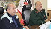 دیدار فرمانده سپاه صاحب الزمان (عج) با مدیرعامل ذوب آهن اصفهان