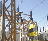 پوشش عایقی 2 پست برق فوق توزیع در اروندکنار
