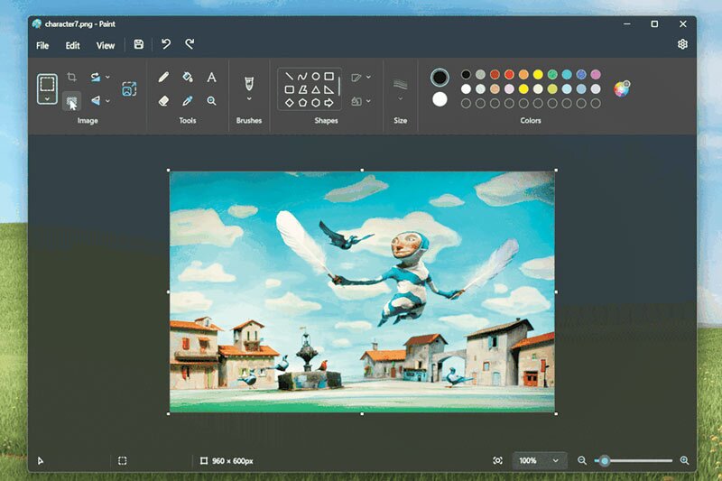 قابلیت حذف پس زمینه به برنامه Paint می‌آید