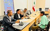 سفر یکروزه مدیرکل بنیاد هرمزگان به جزیره هرمز