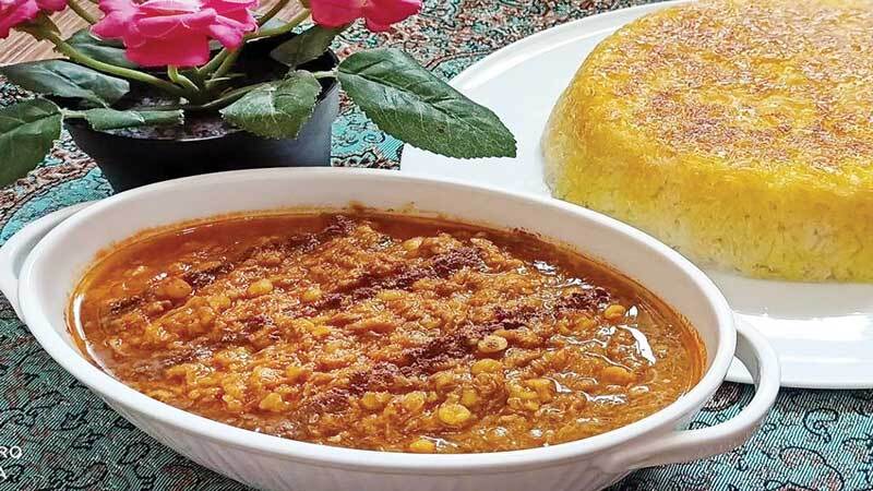 قیمه نجفی، غذای نذری موکبها در مشایه قیمه نجفی، غذای نذری موکبها در مشایه