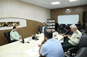 گزارش تصویری | بازدید رییس پلیس مواد مخدر تهران از روزنامه جام جم