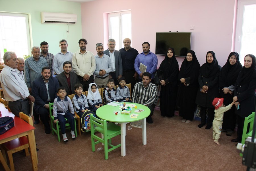 افتتاح کتابخانه عمومی شهید ابراهیم موسوی