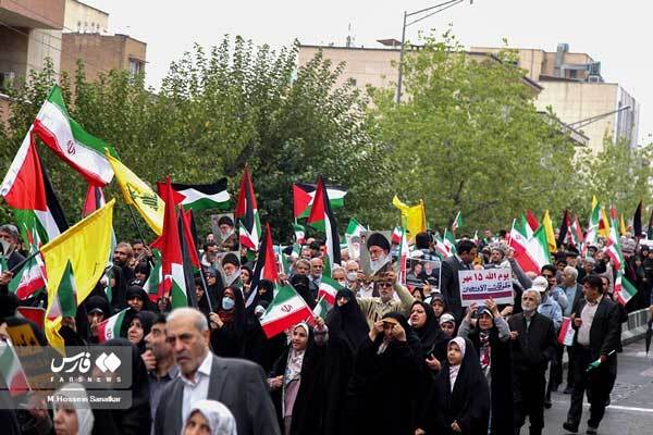 عکس | راهپیمایی حمایت از مردم مظلوم فلسطین در سراسر کشور عکس | راهپیمایی حمایت از مردم مظلوم فلسطین در سراسر کشور