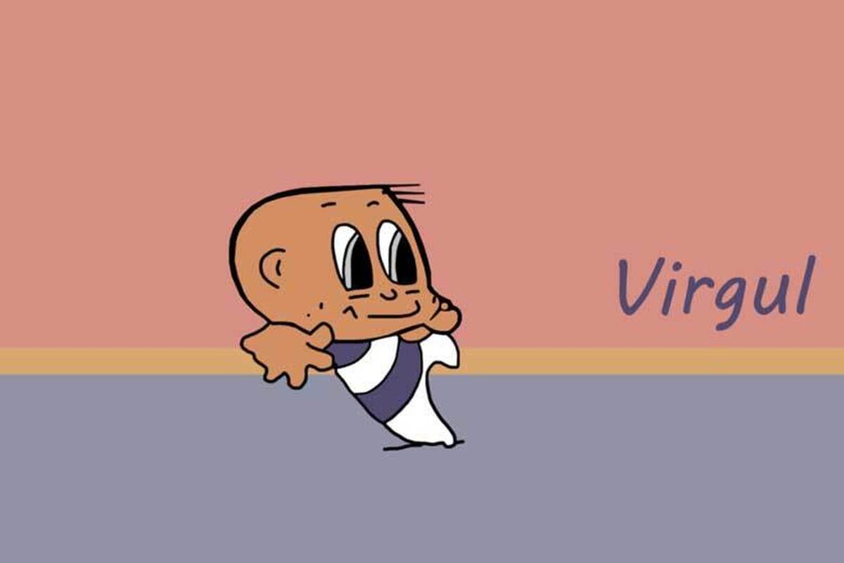 «ویرگول» پسری نوپا بود،آن قدر که چهار دسته پا راه می‌رفت و همیشه کلاه بچه‌های شیرخواره به سر و پستانک به دهان داشت اما کافی بود که وقت خواب شود و چراغ‌های منزل خاموش شود. به محض این‌که مطمئن می‌شد پدر و مادرش به خواب رفته اند روی دیگر این بچه نوپا نمایان می‌شد.